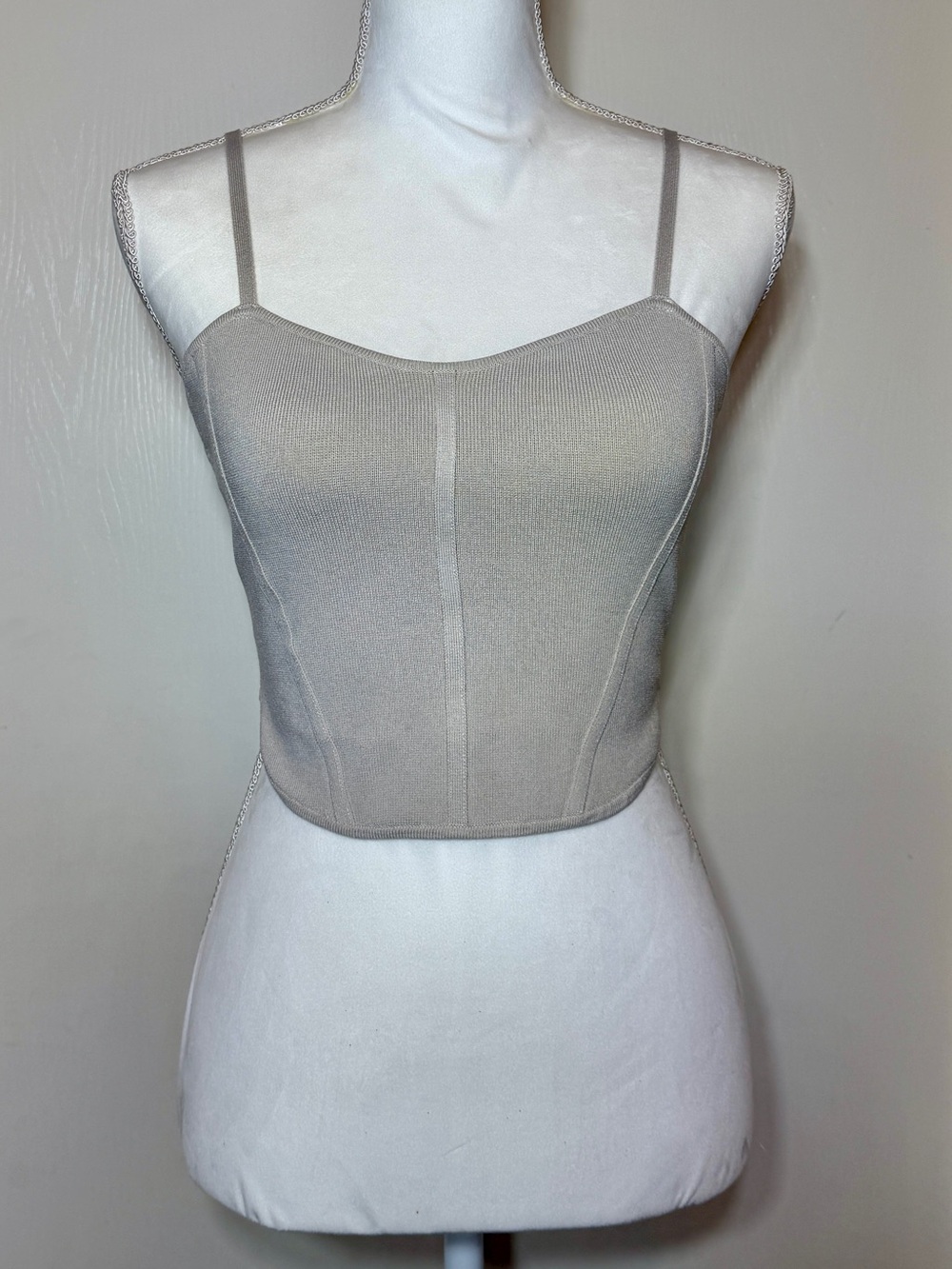 Babaton Franklin Sculpt Knit Bustier from Aritzia in size M